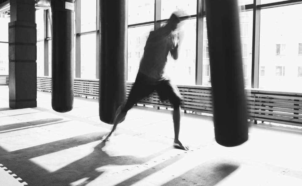 Boxe à la maison